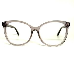 Coach HC8271U L1101 Transparent Grey Cat Eye Sunglasses‎ 51766V 140 2N